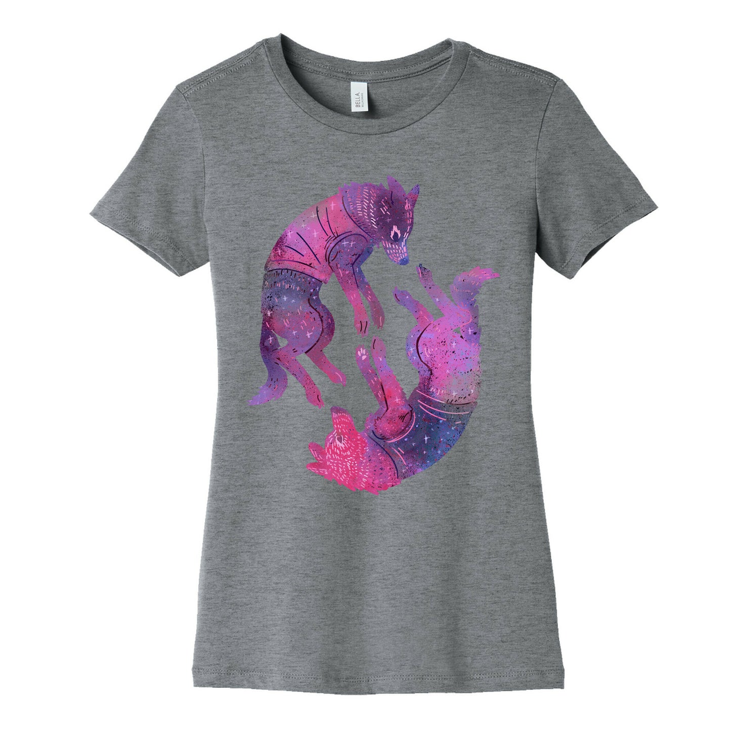 Astronaut Dogs Belka & Strelka Women's Cotton Tee