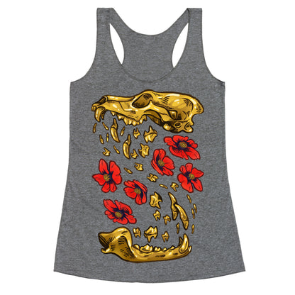 Coyote's Golden Skull Racerback Tank