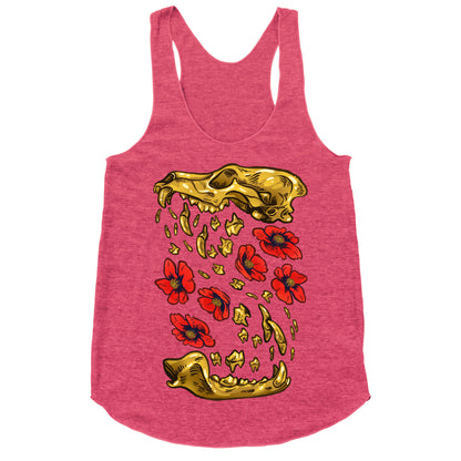 Coyote's Golden Skull Racerback Tank