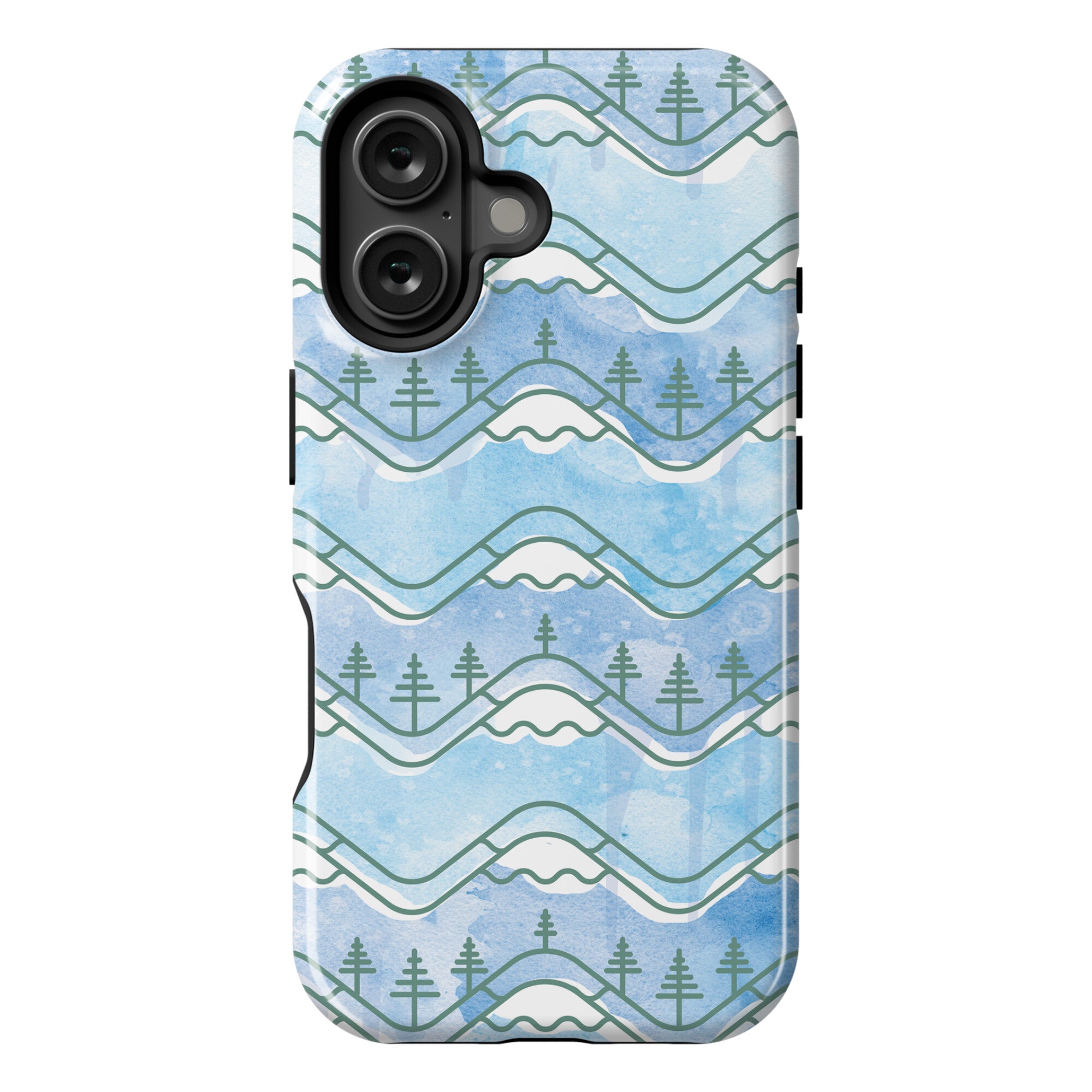 Watercolor Mountains Phone Case