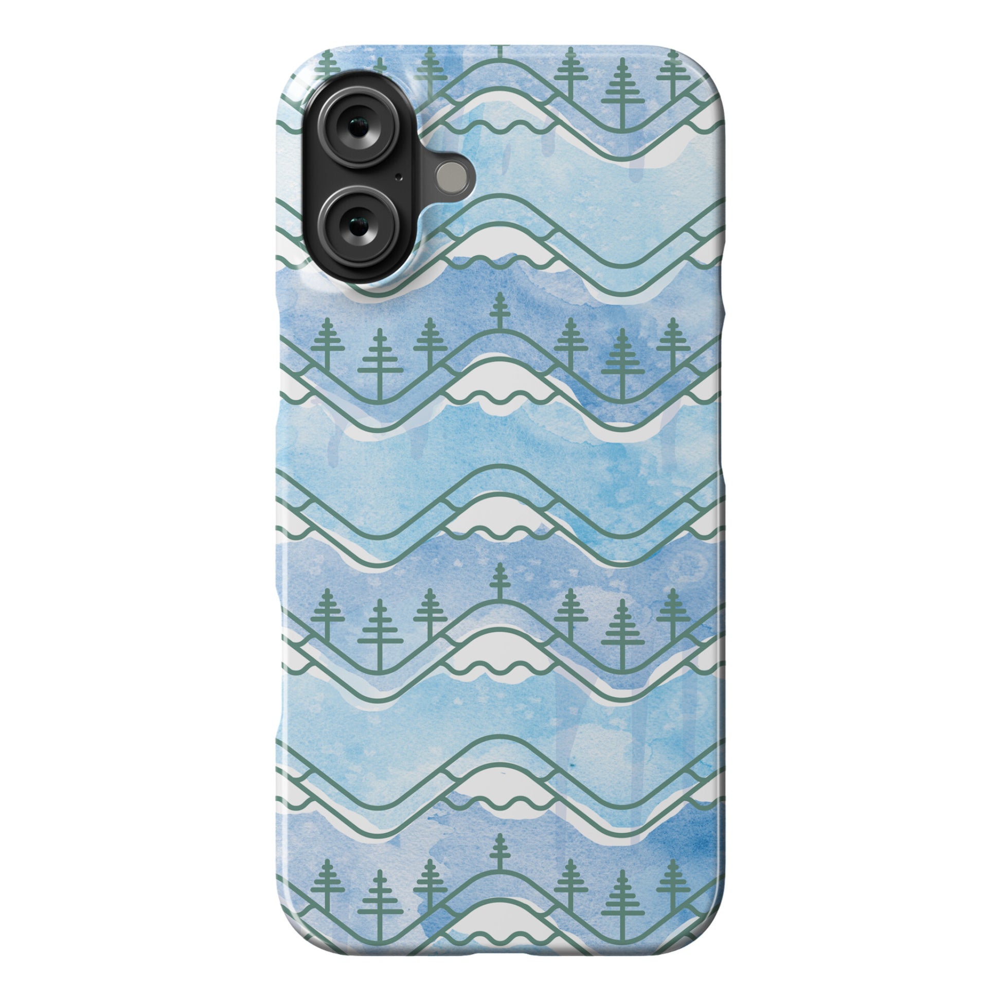 Watercolor Mountains Phone Case