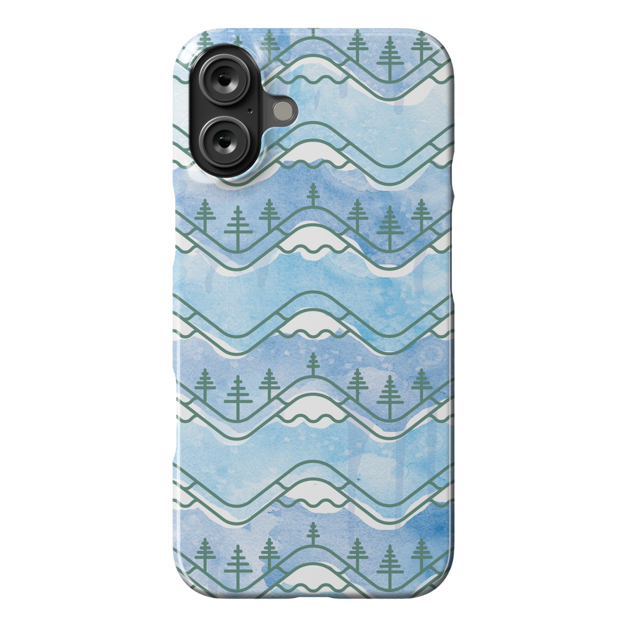 Watercolor Mountains Phone Case