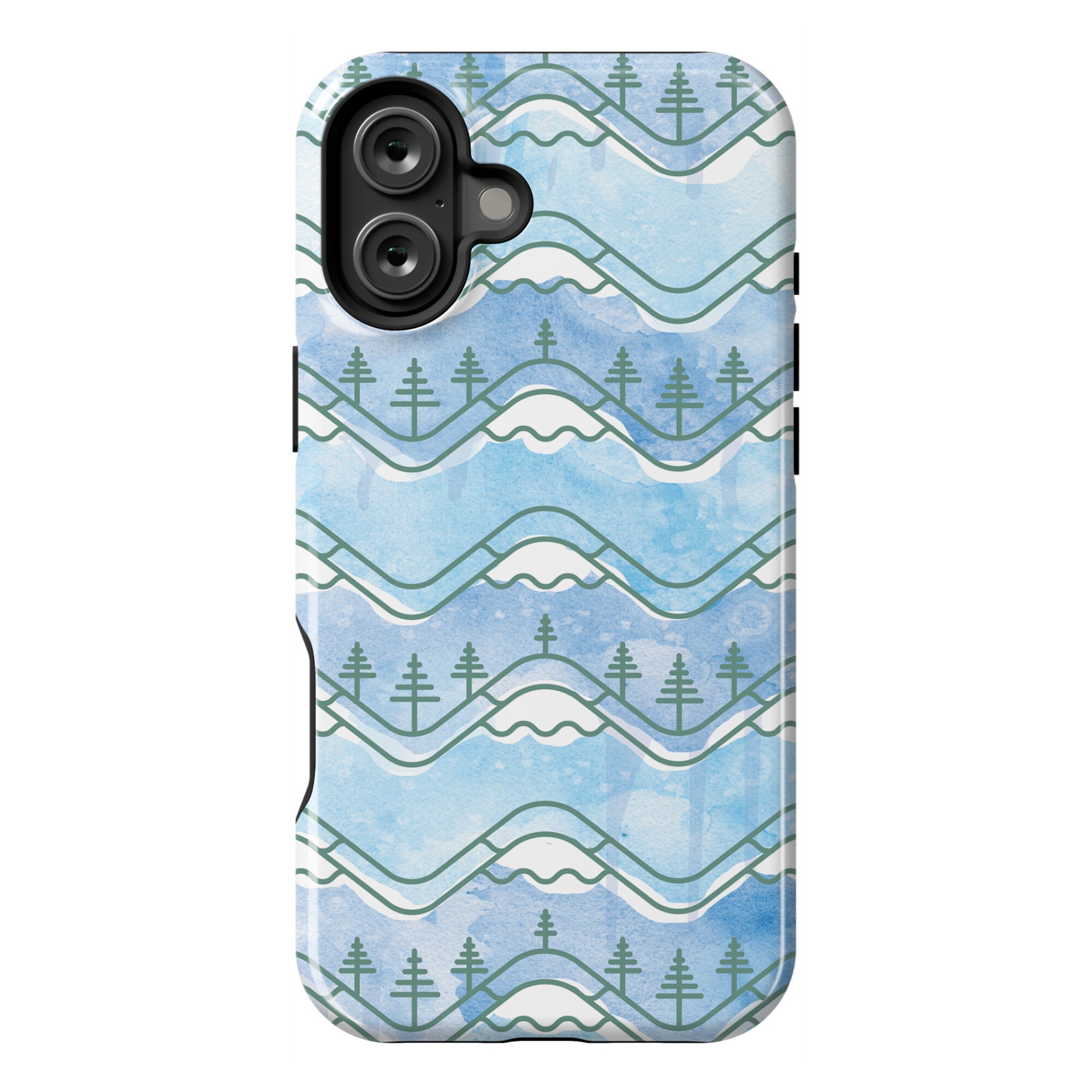 Watercolor Mountains Phone Case