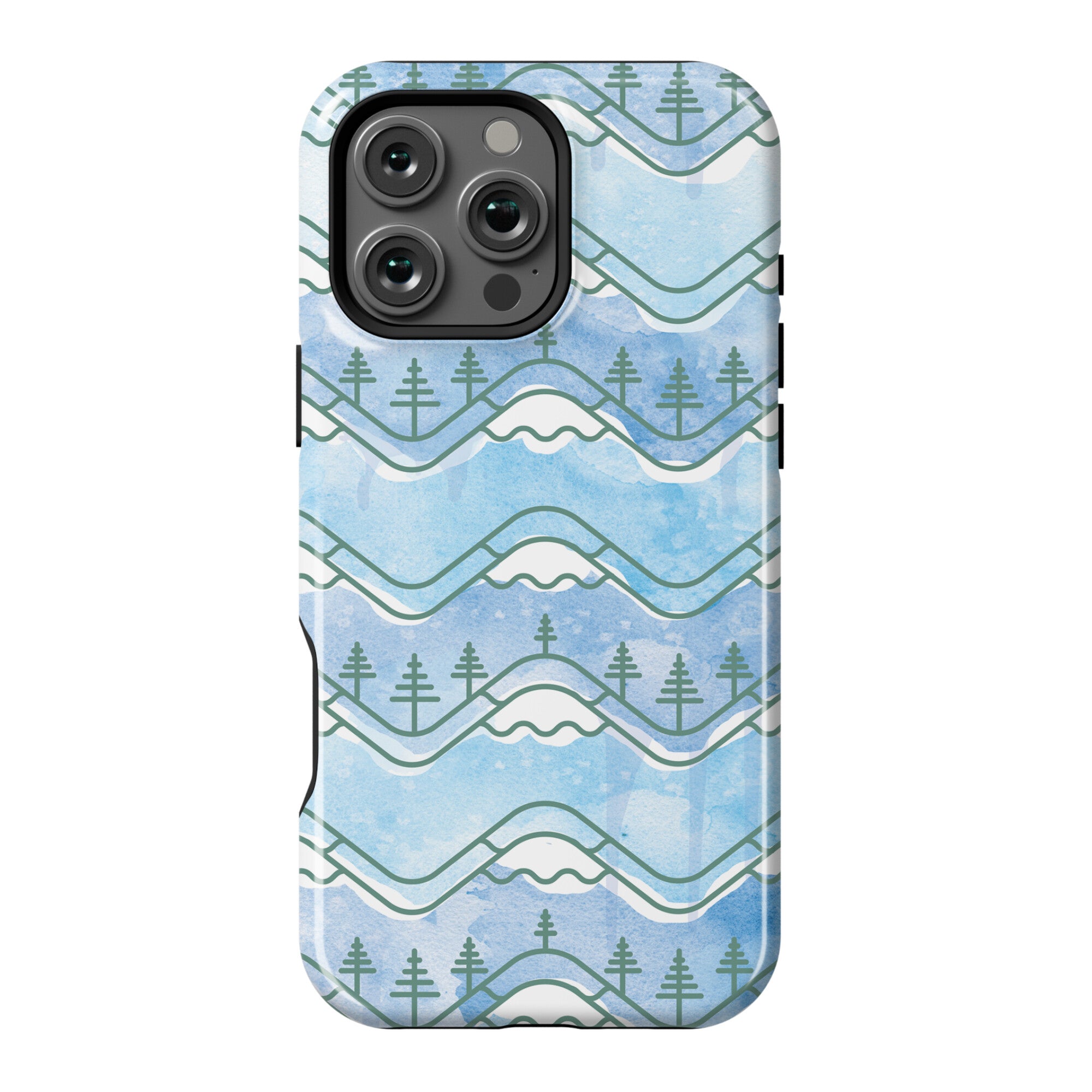 Watercolor Mountains Phone Case