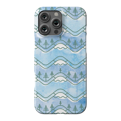 Watercolor Mountains Phone Case