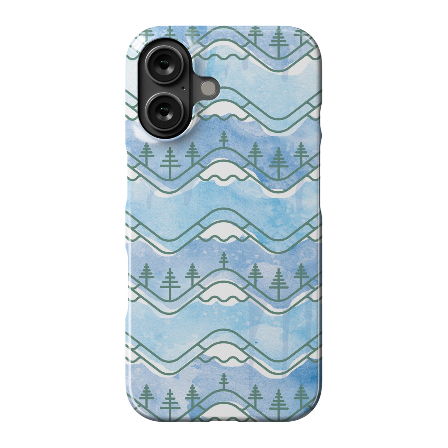 Watercolor Mountains Phone Case