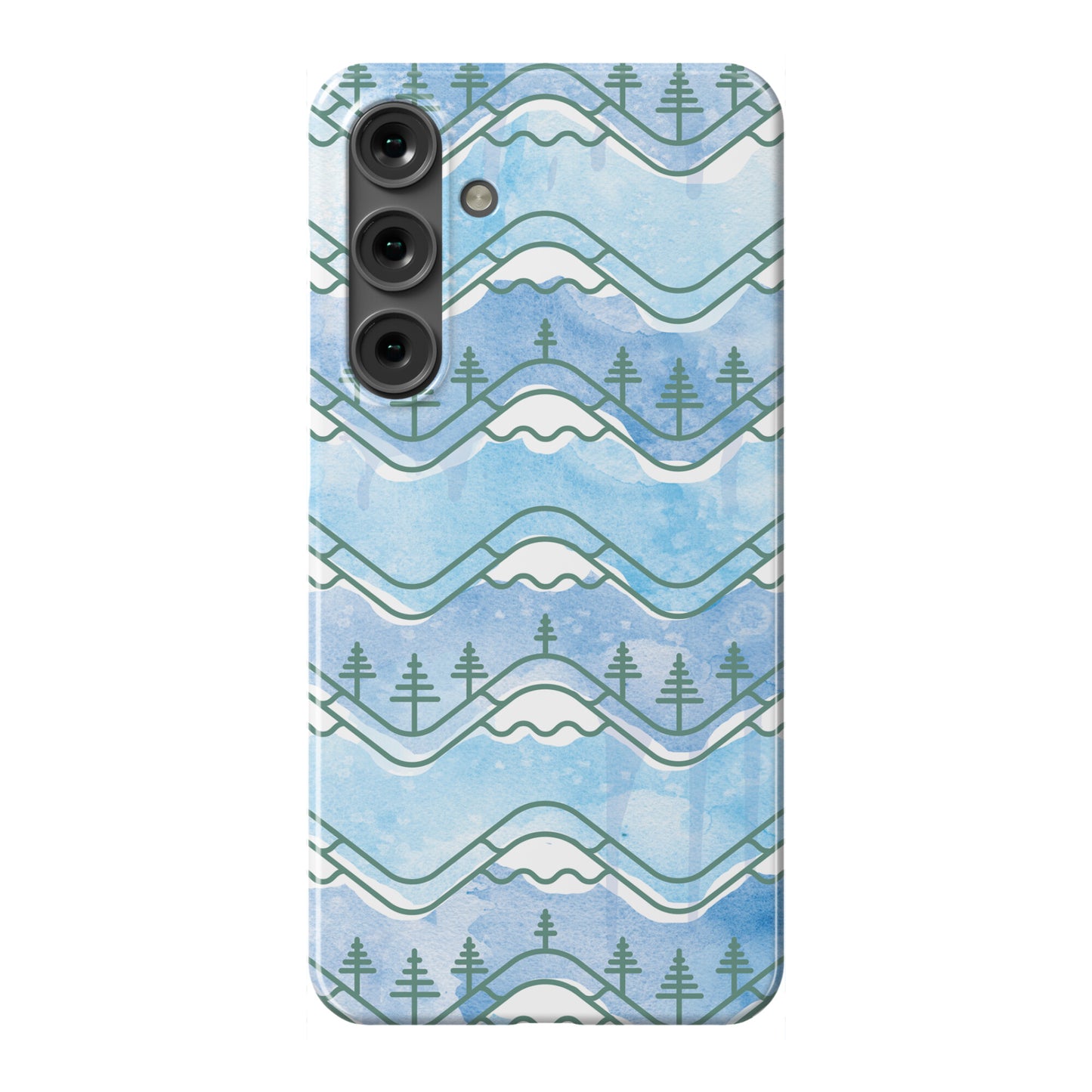 Watercolor Mountains Phone Case