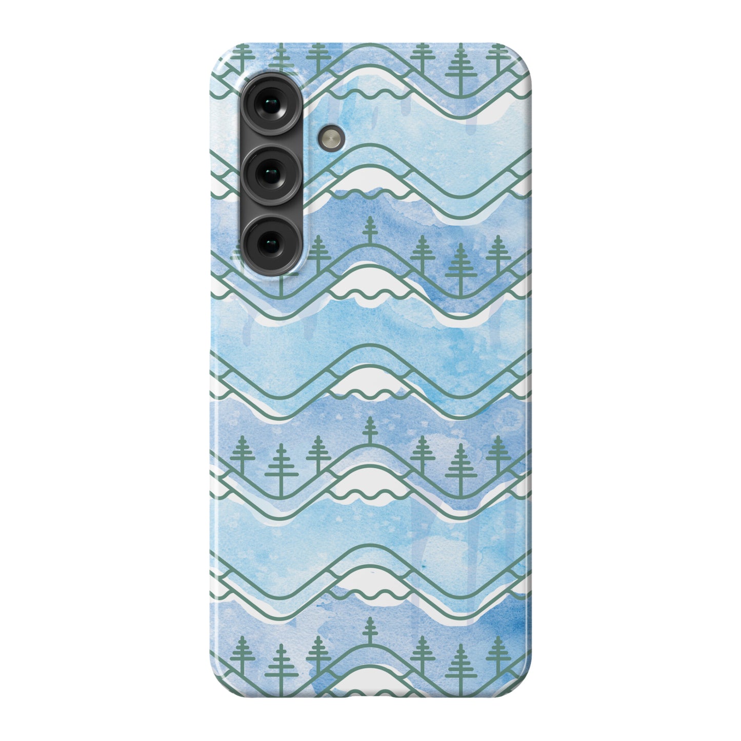 Watercolor Mountains Phone Case