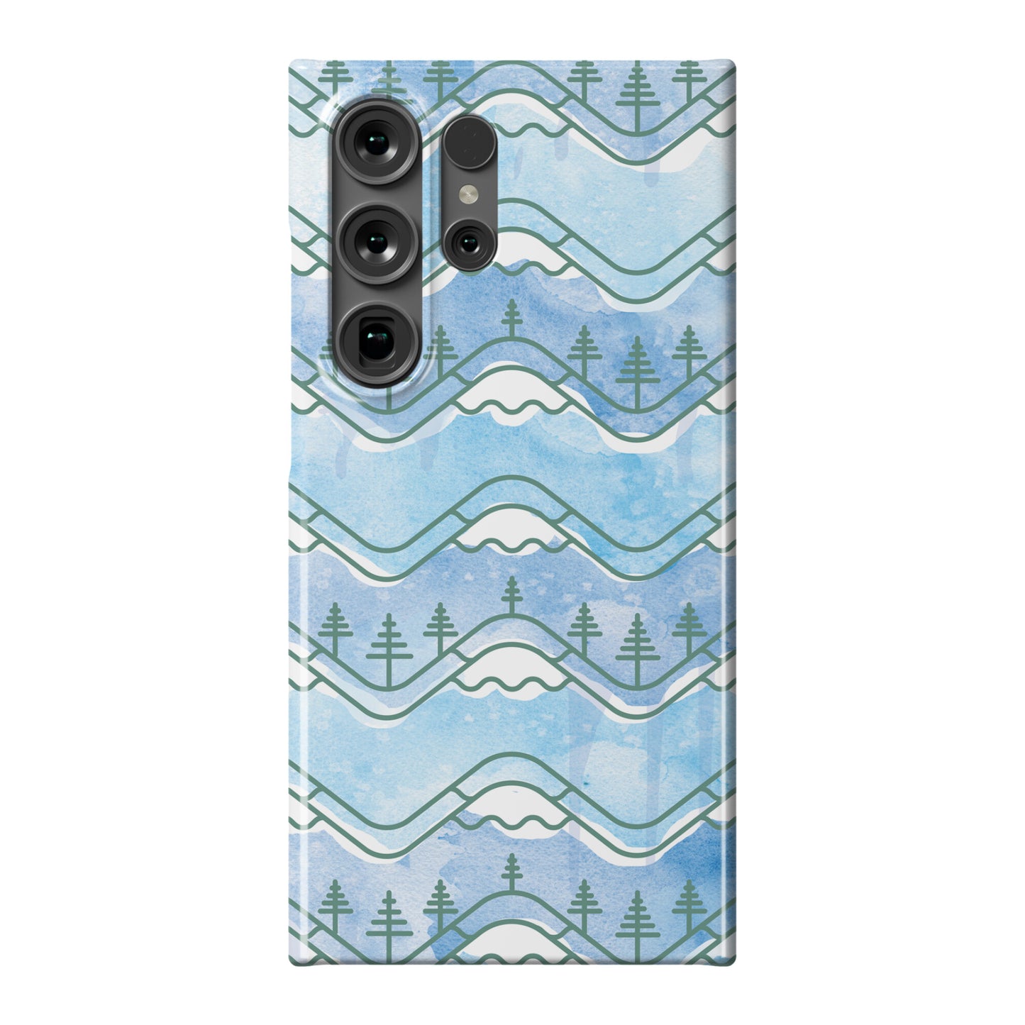 Watercolor Mountains Phone Case