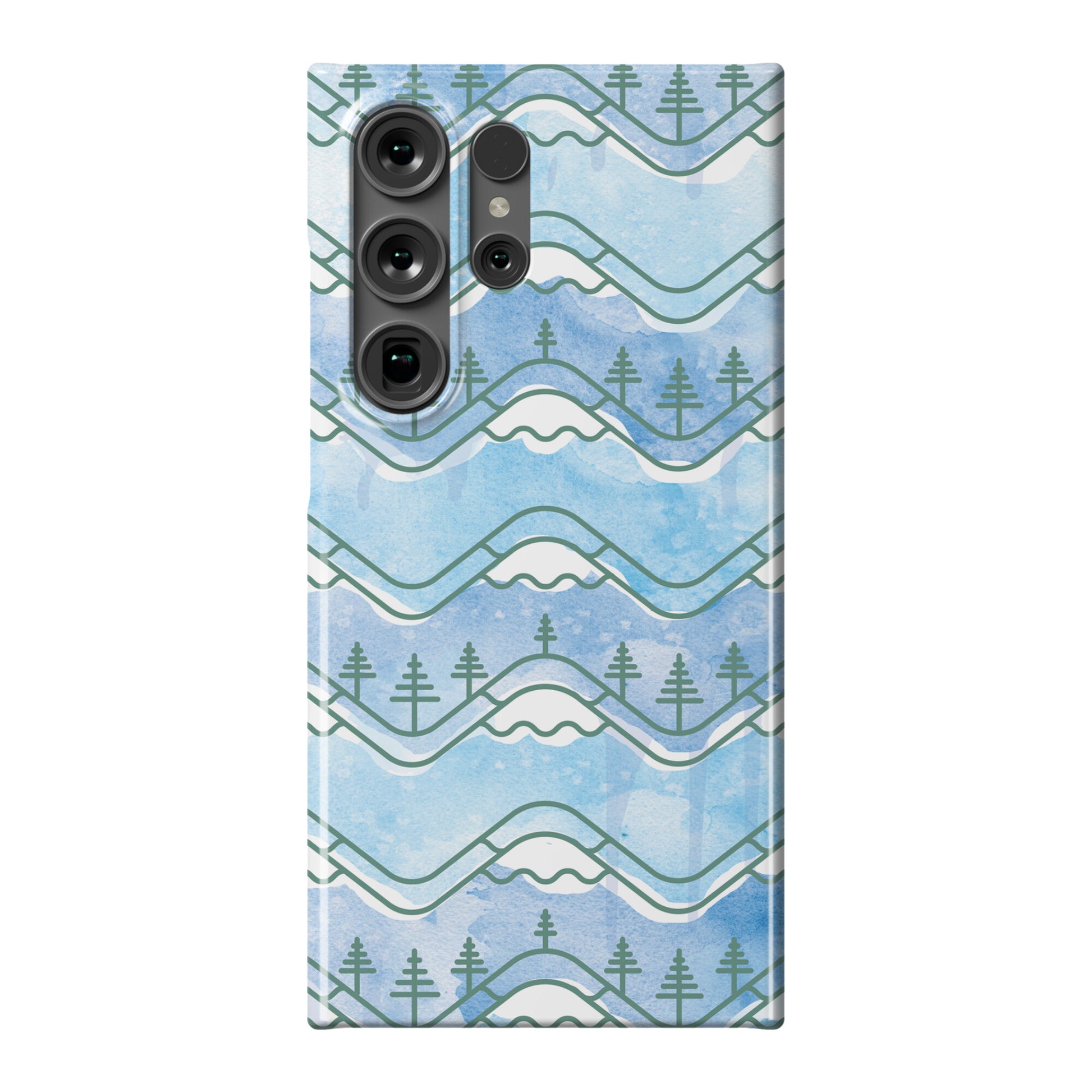 Watercolor Mountains Phone Case
