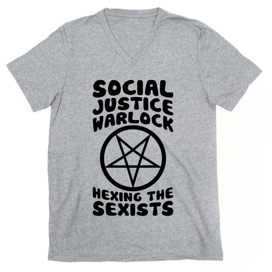 Social Justice Warlock V-Neck