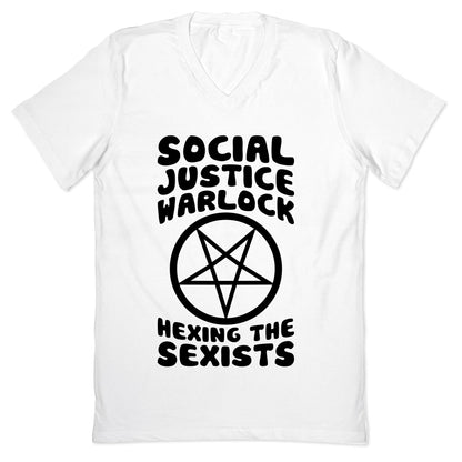 Social Justice Warlock V-Neck