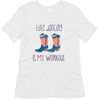 Line Dancing Is My Workout Women's Triblend Tee