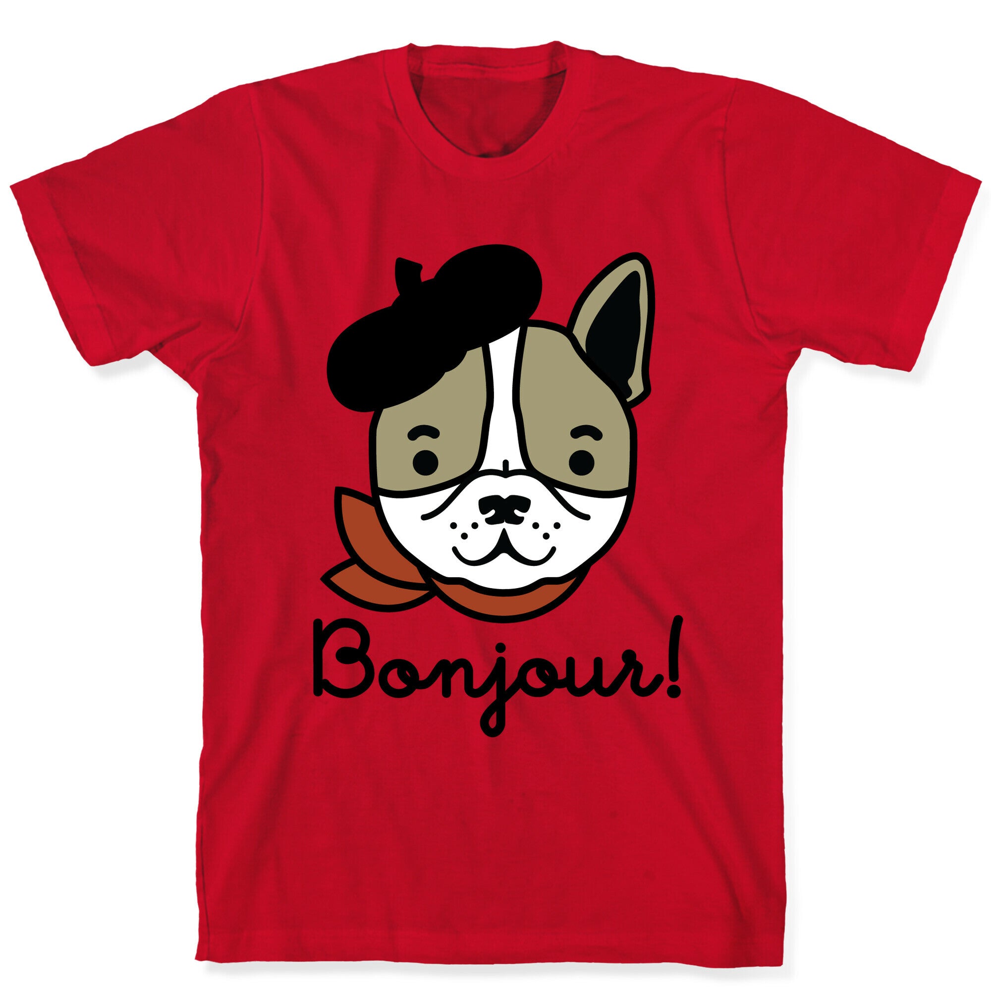 Bonjour French Bulldog T-Shirt