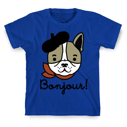 Bonjour French Bulldog T-Shirt