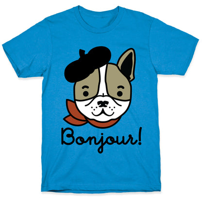 Bonjour French Bulldog T-Shirt