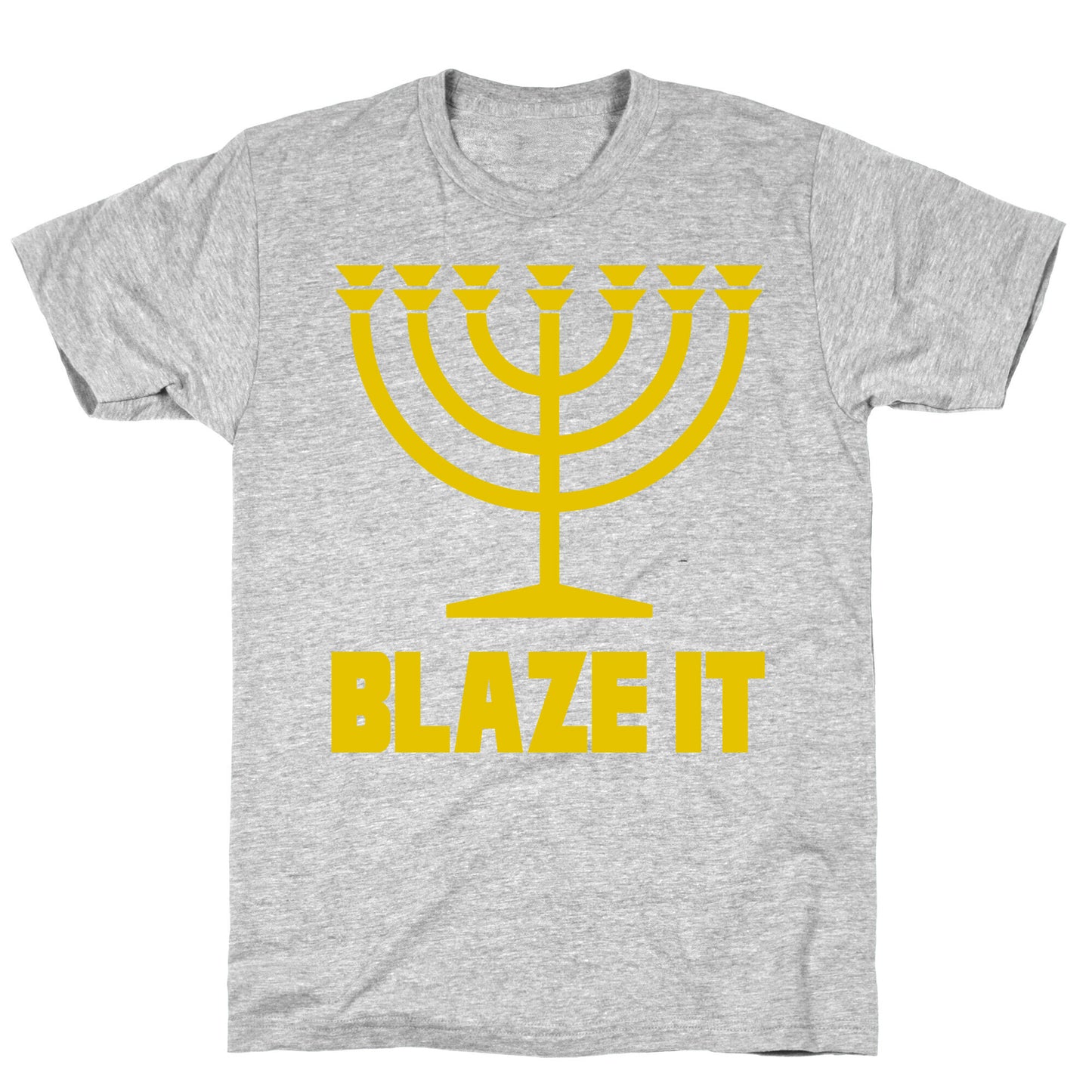 Blaze It Menorah T-Shirt