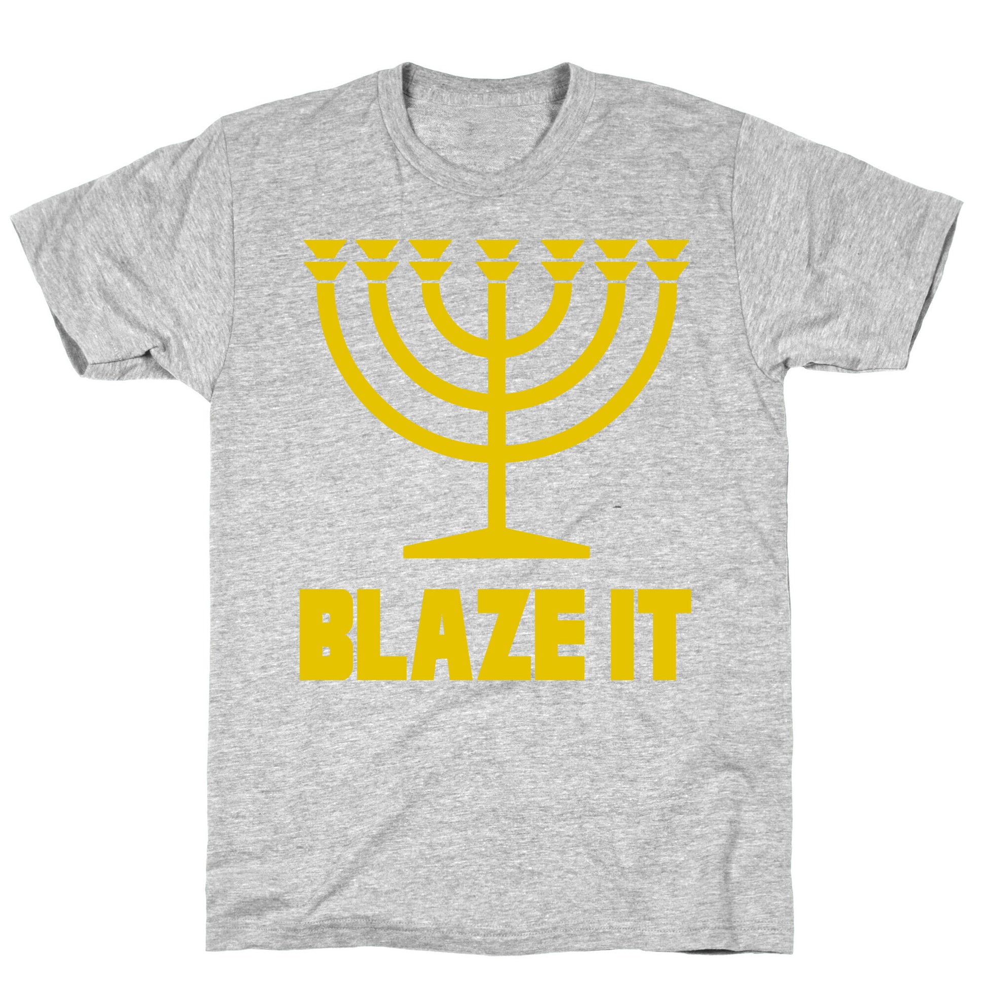 Blaze It Menorah T-Shirt