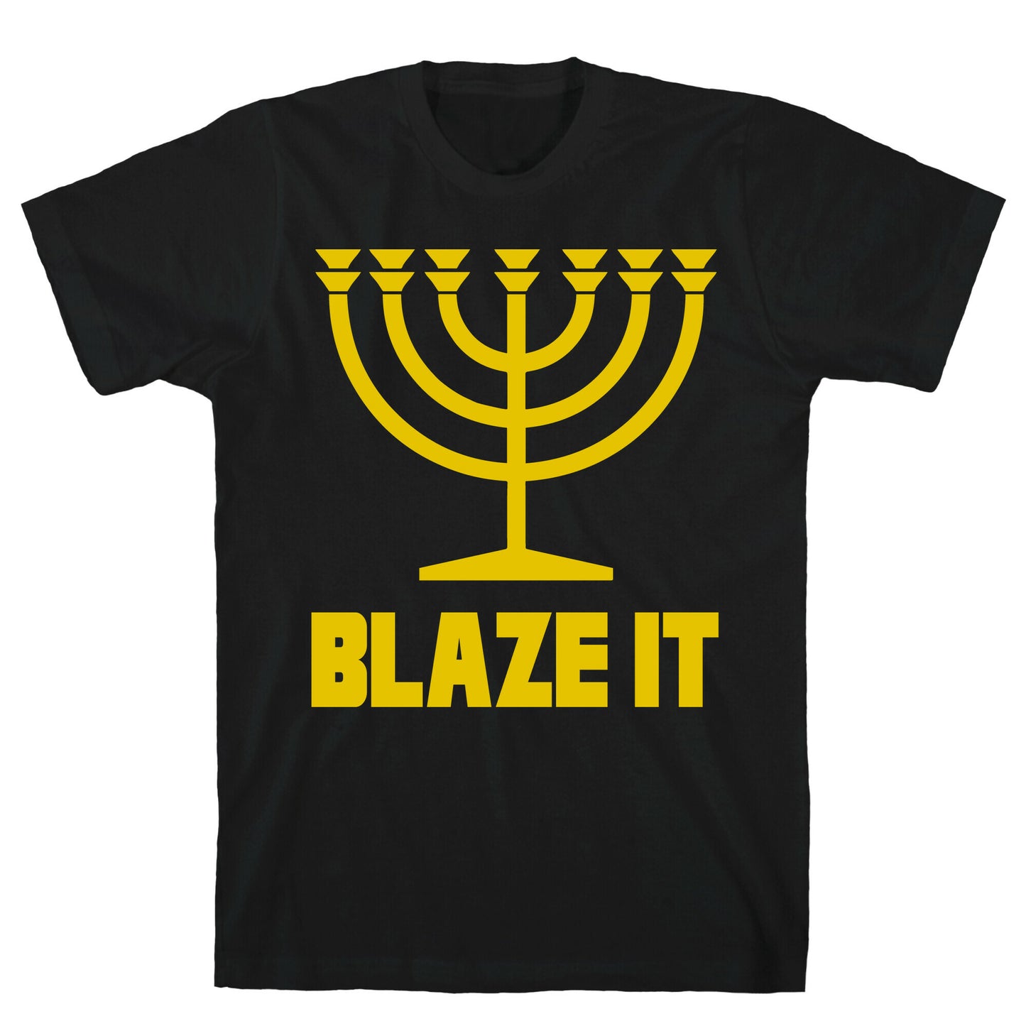 Blaze It Menorah T-Shirt