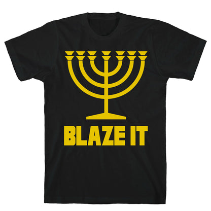 Blaze It Menorah T-Shirt