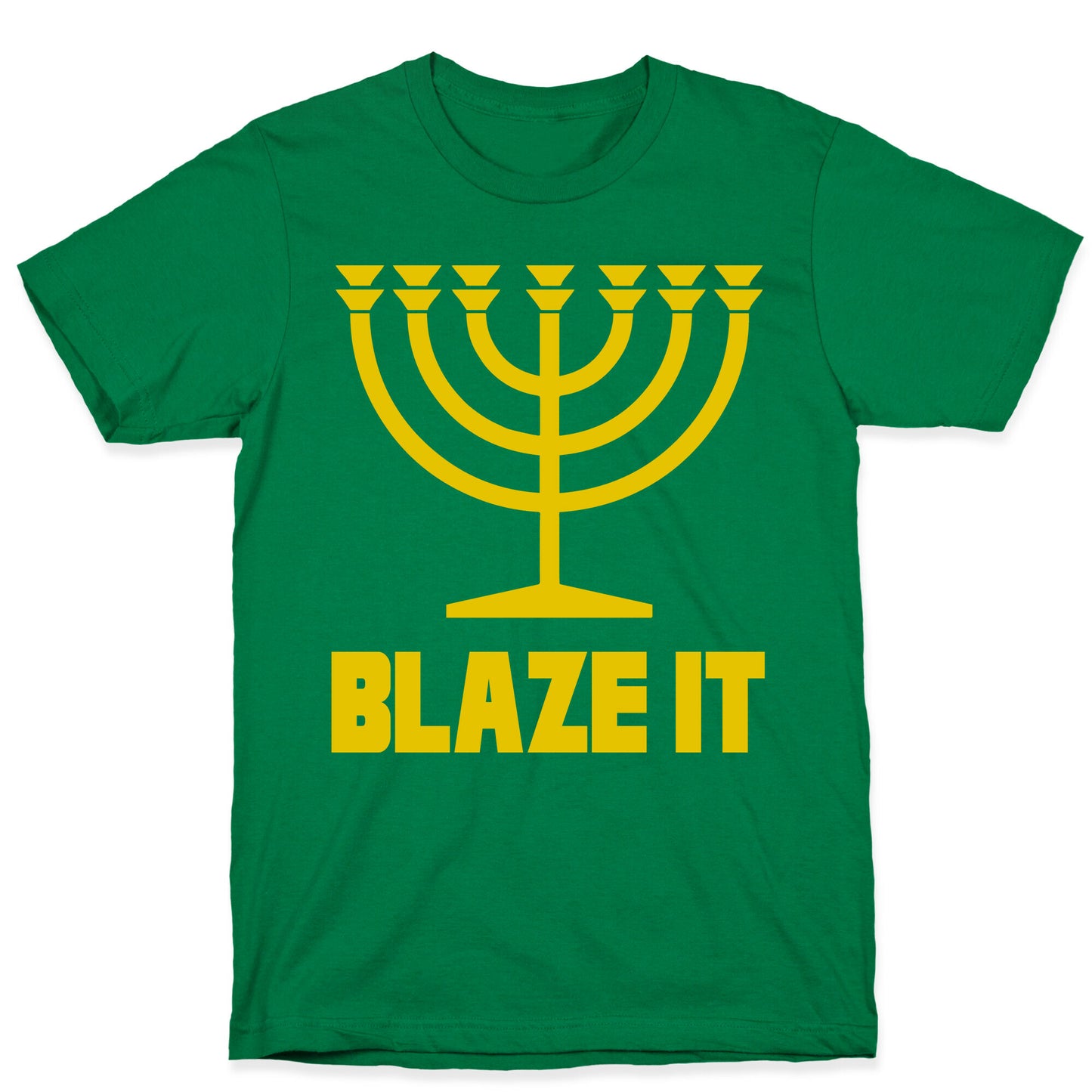 Blaze It Menorah T-Shirt