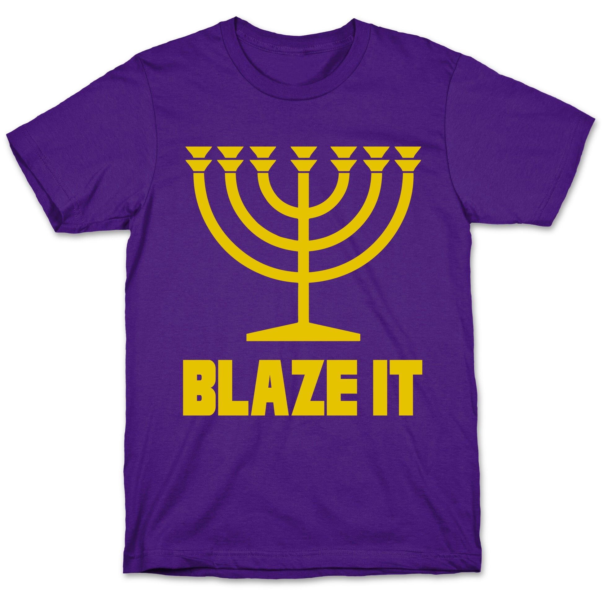 Blaze It Menorah T-Shirt