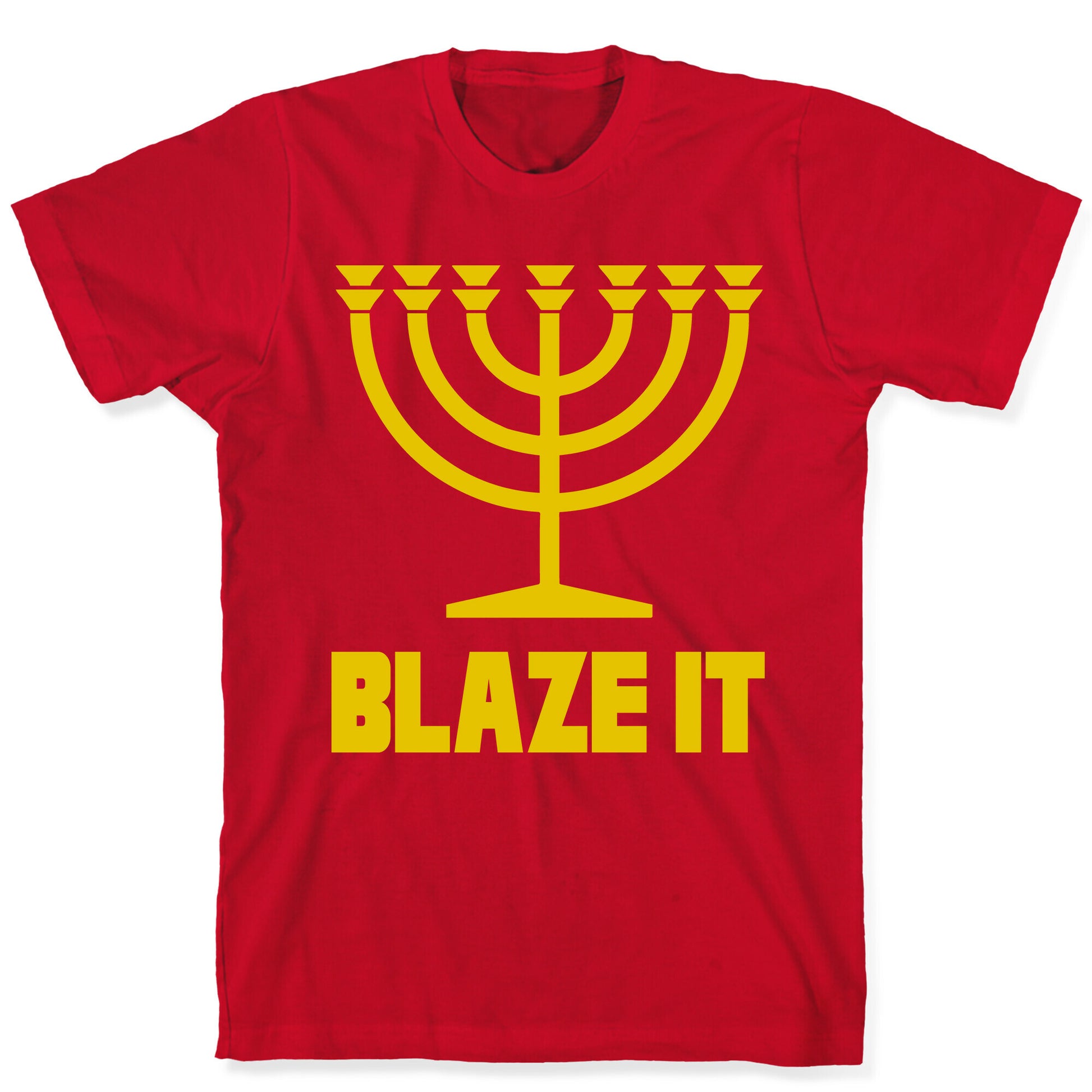 Blaze It Menorah T-Shirt