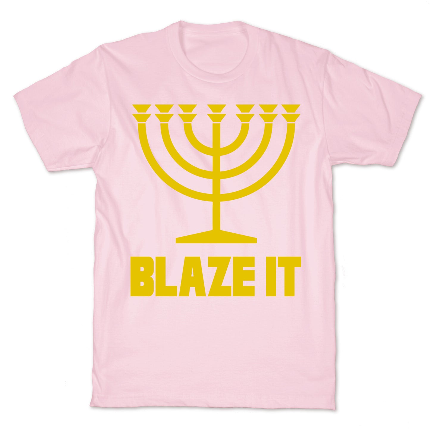 Blaze It Menorah T-Shirt