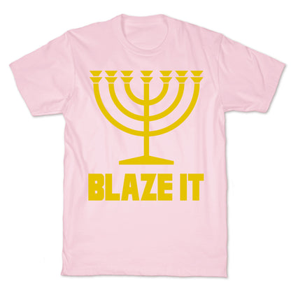 Blaze It Menorah T-Shirt