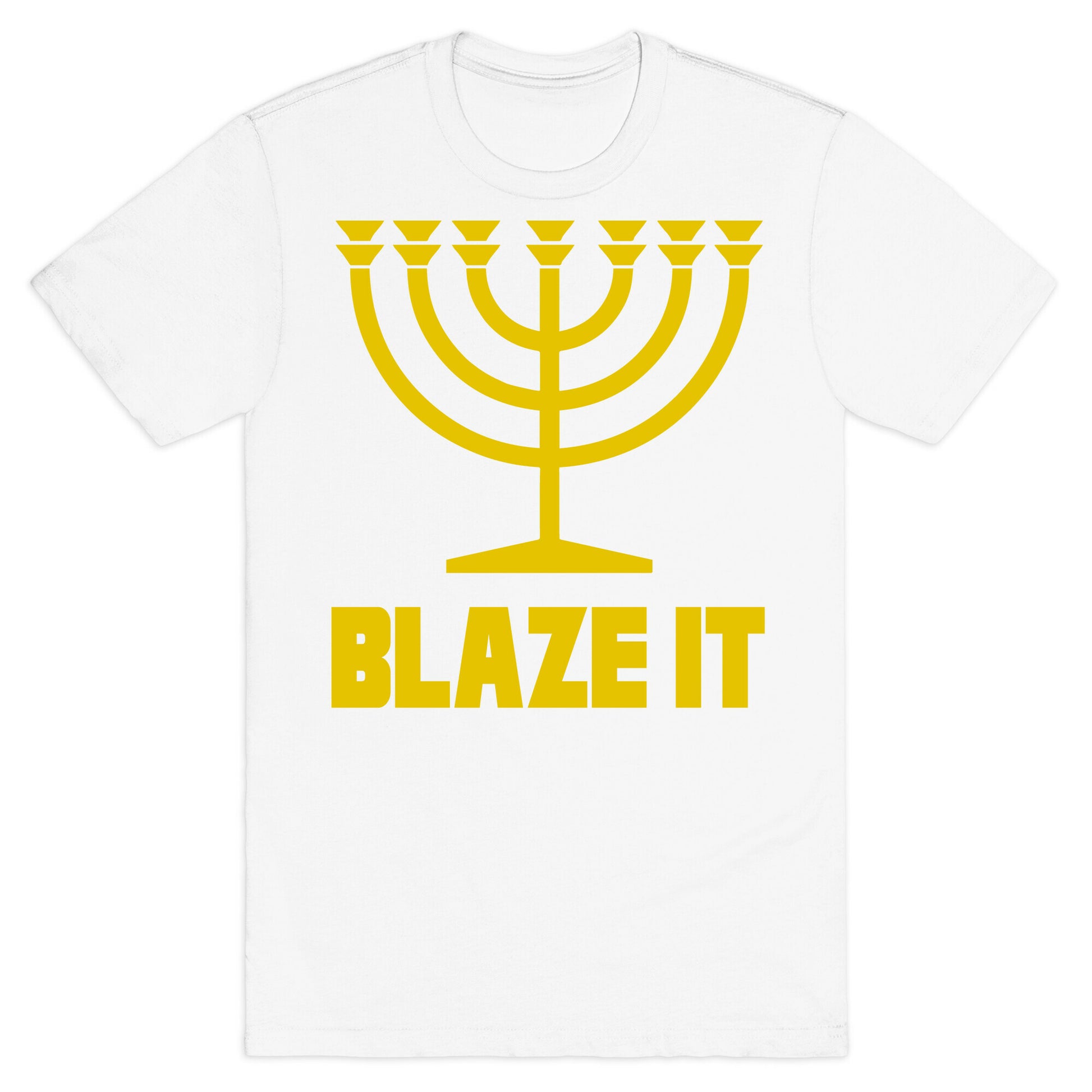 Blaze It Menorah T-Shirt