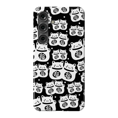 Lucky Cat Pattern Phone Case