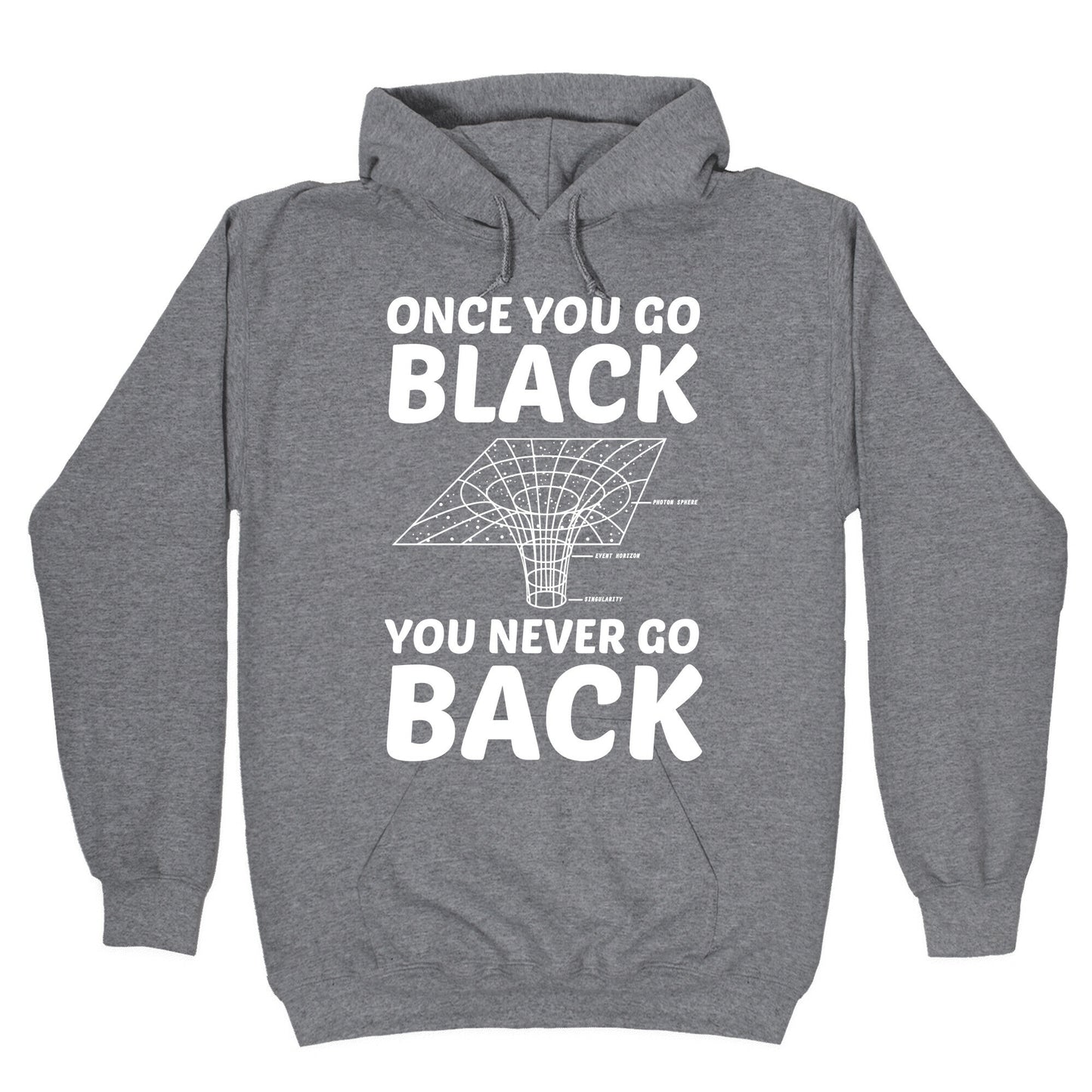 Once You Go Black You Never Go Back Hoodie