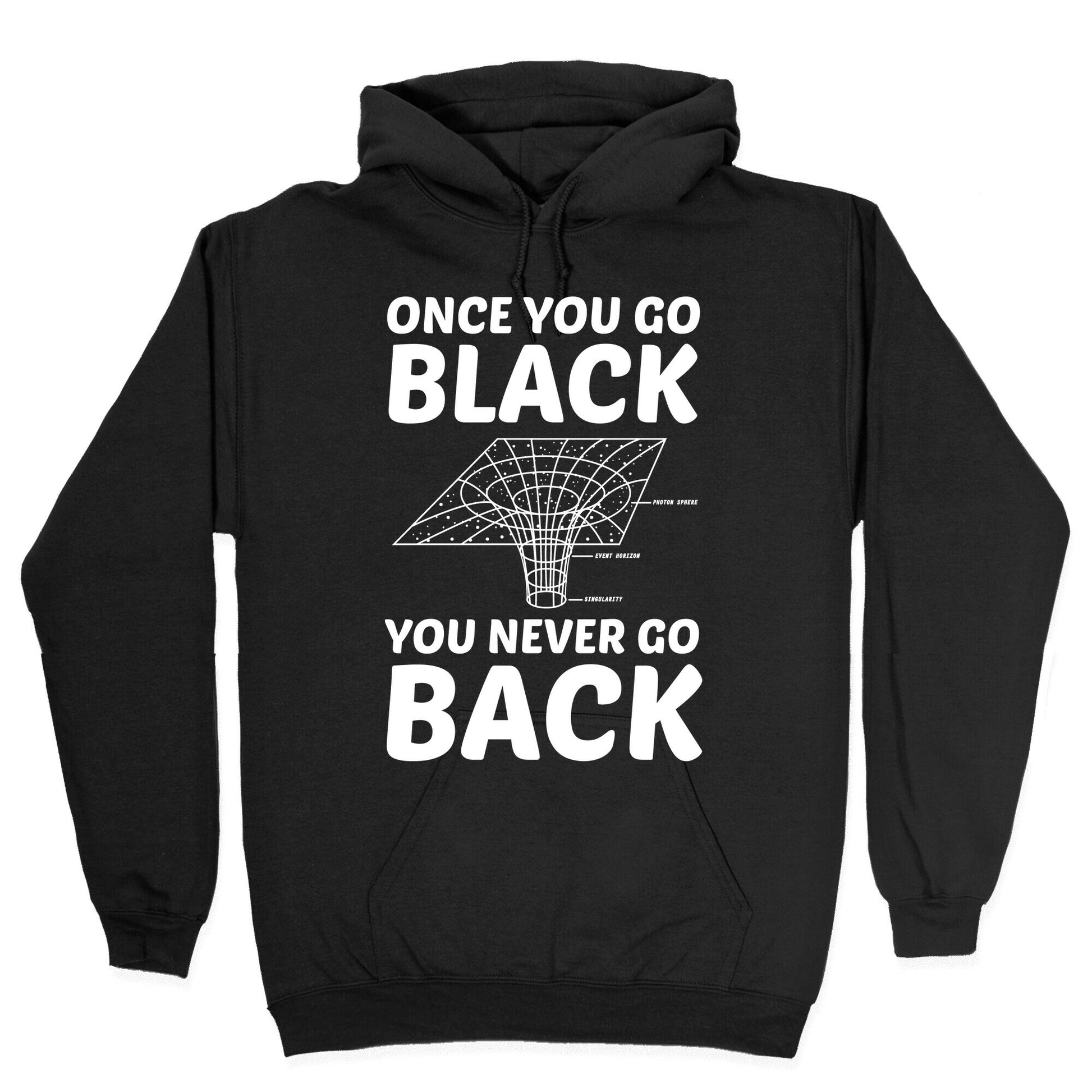 Once You Go Black You Never Go Back Hoodie