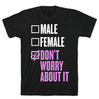 I am Genderfluid Check List T-Shirt