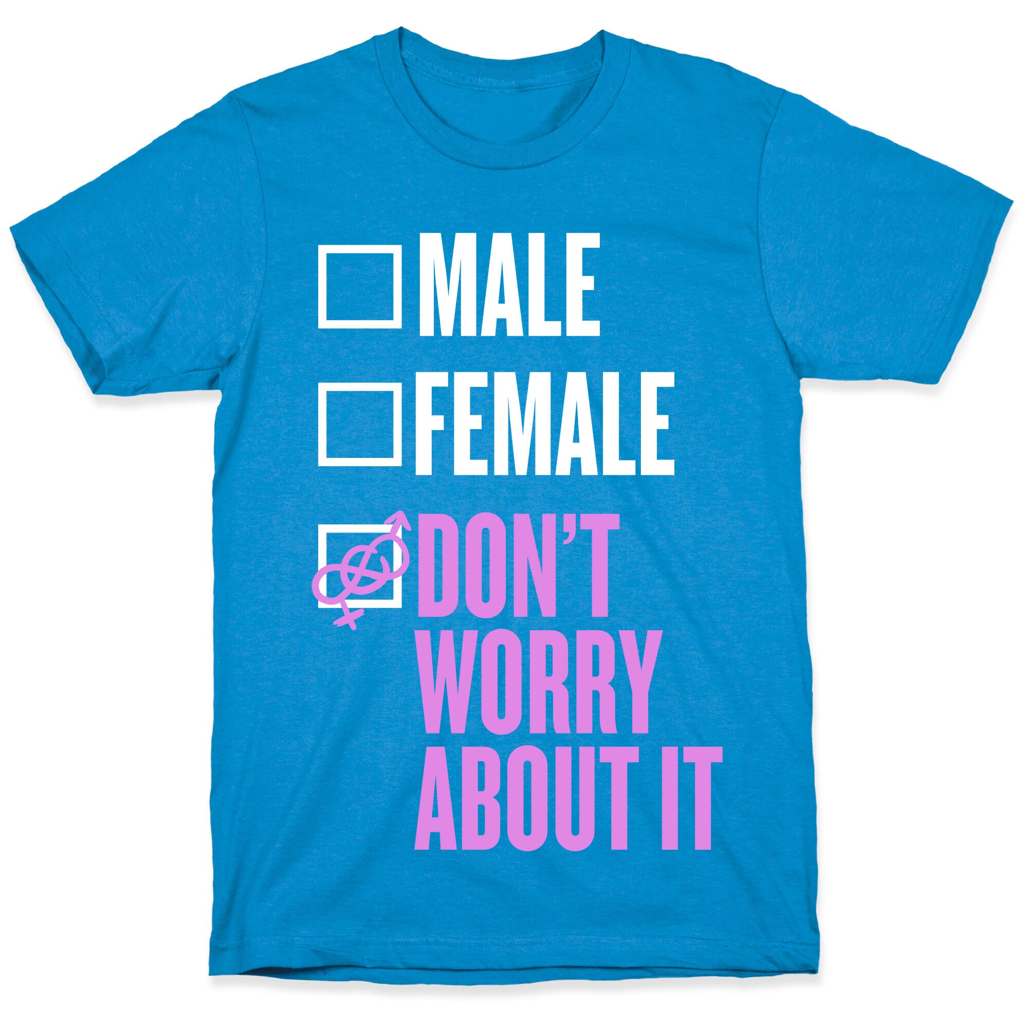 I am Genderfluid Check List T-Shirt