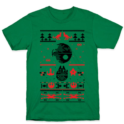 Scifi Christmas Sweater T-Shirt
