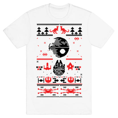 Scifi Christmas Sweater T-Shirt