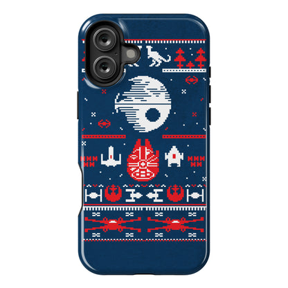 Scifi Christmas Sweater Phone Case