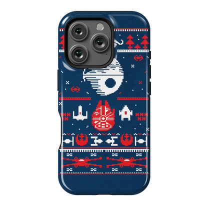 Scifi Christmas Sweater Phone Case