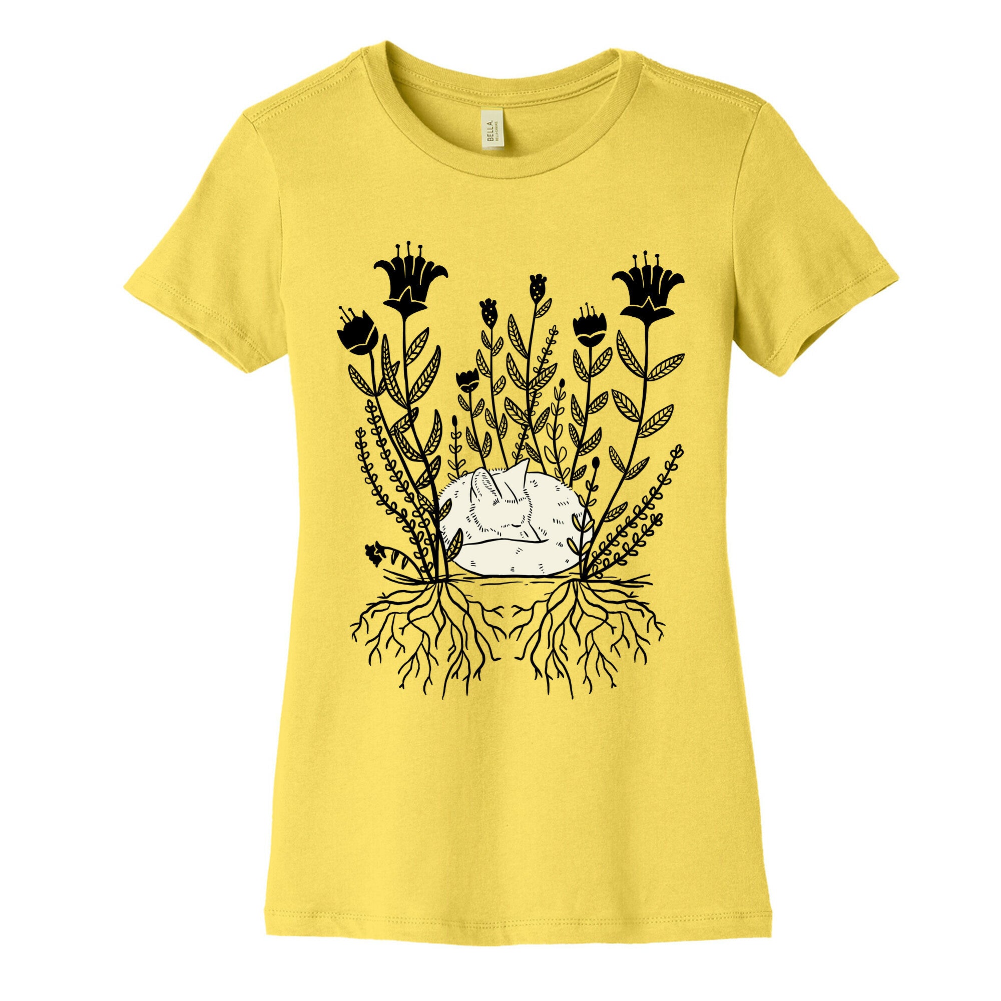Sleeping Fox Women's Cotton Tee