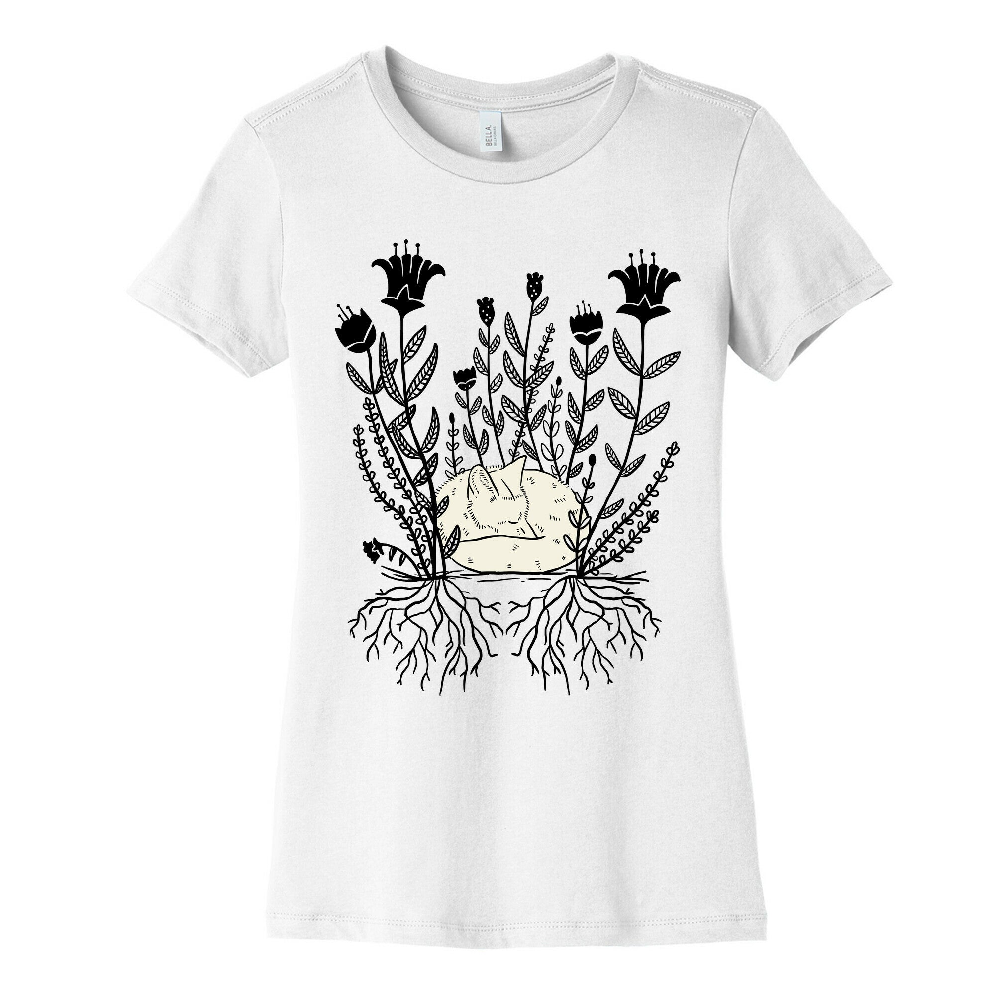 Sleeping Fox Women's Cotton Tee