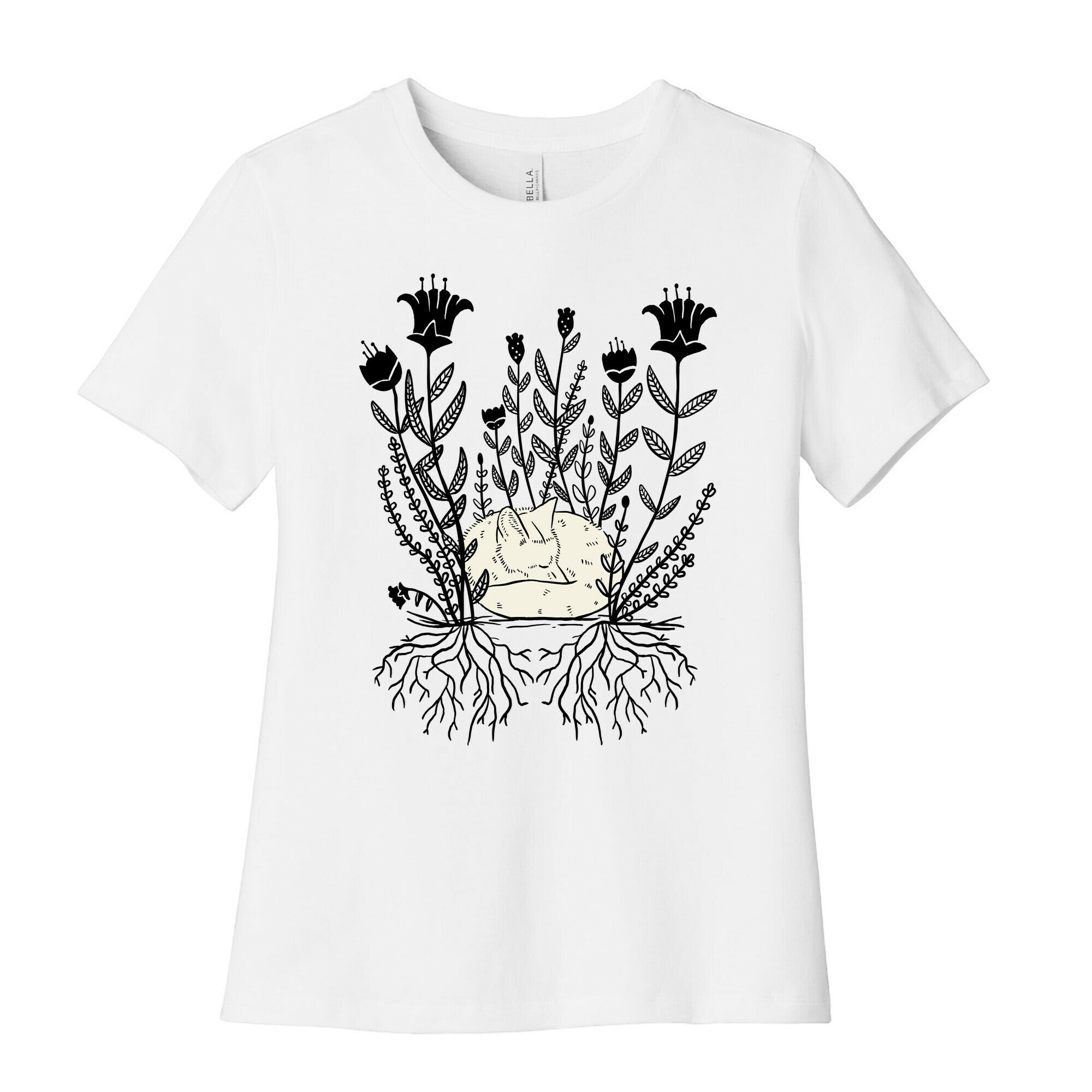 Sleeping Fox Women's Cotton Tee