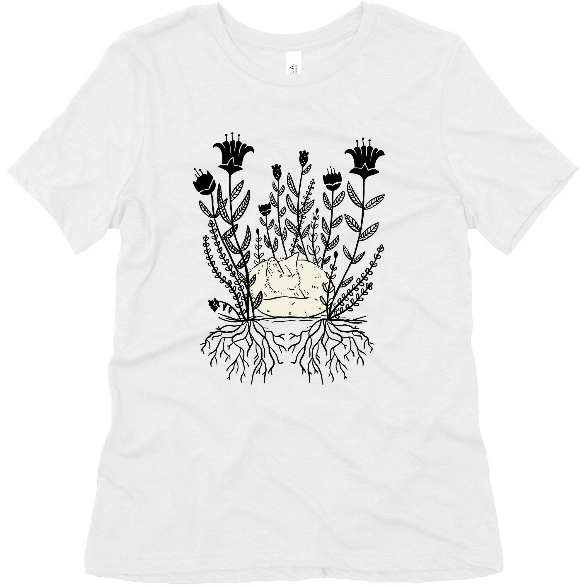 Sleeping Fox Women's Triblend Tee