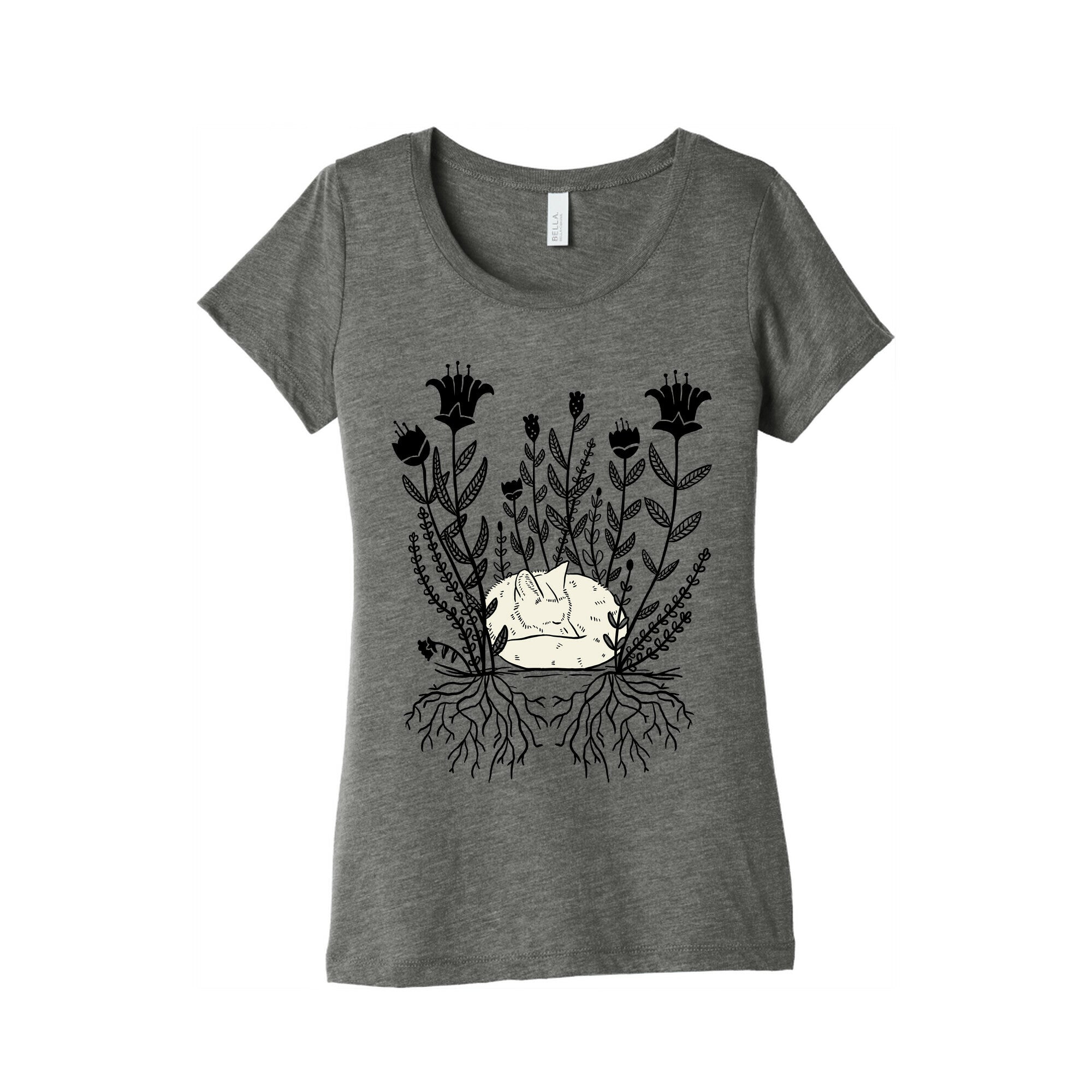 Sleeping Fox Women's Triblend Tee