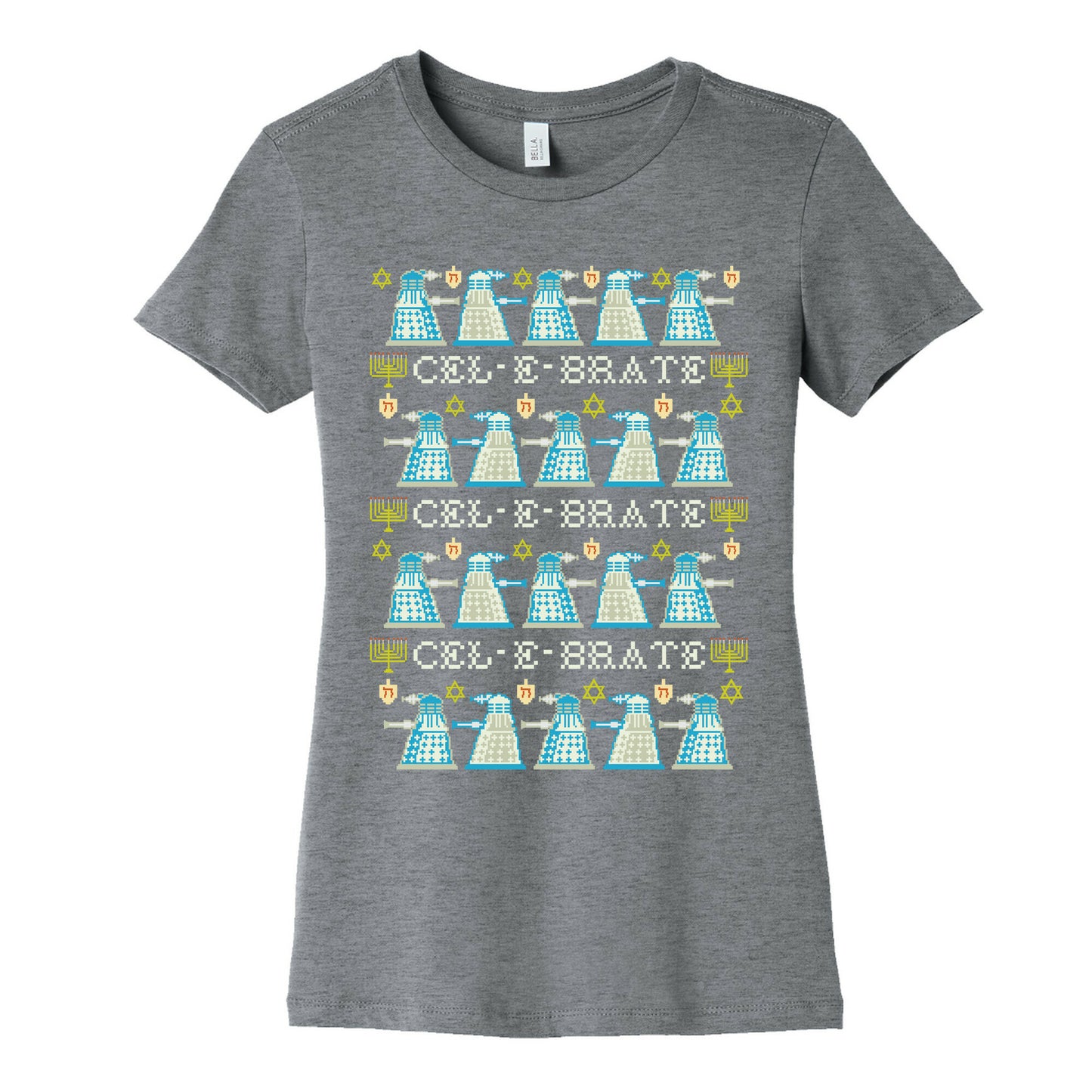 Dalek Hanukkah Sweater Women's Cotton Tee