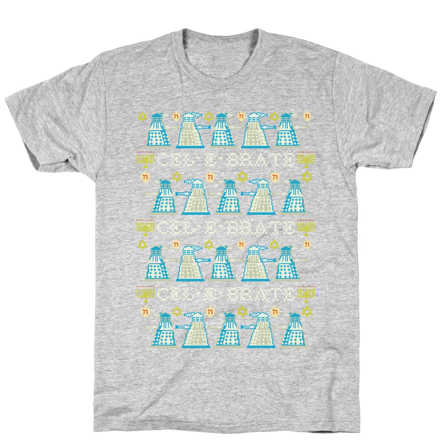 Dalek Hanukkah Sweater T-Shirt