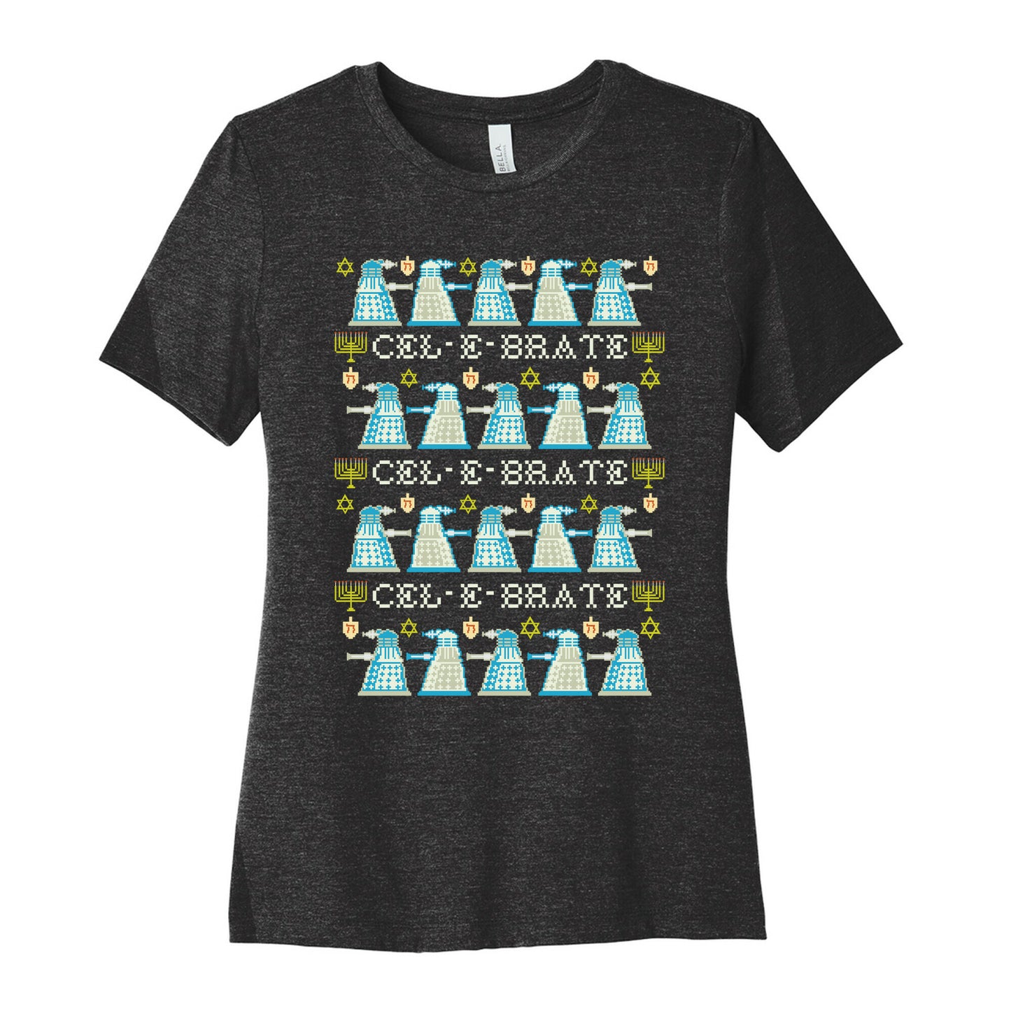 Dalek Hanukkah Sweater Women's Cotton Tee