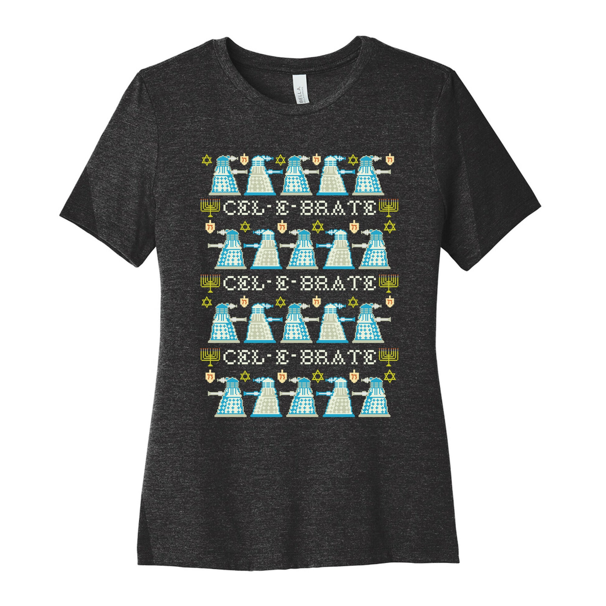 Dalek Hanukkah Sweater Women's Cotton Tee