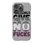 Asexuals Give No Fucks Phone Case