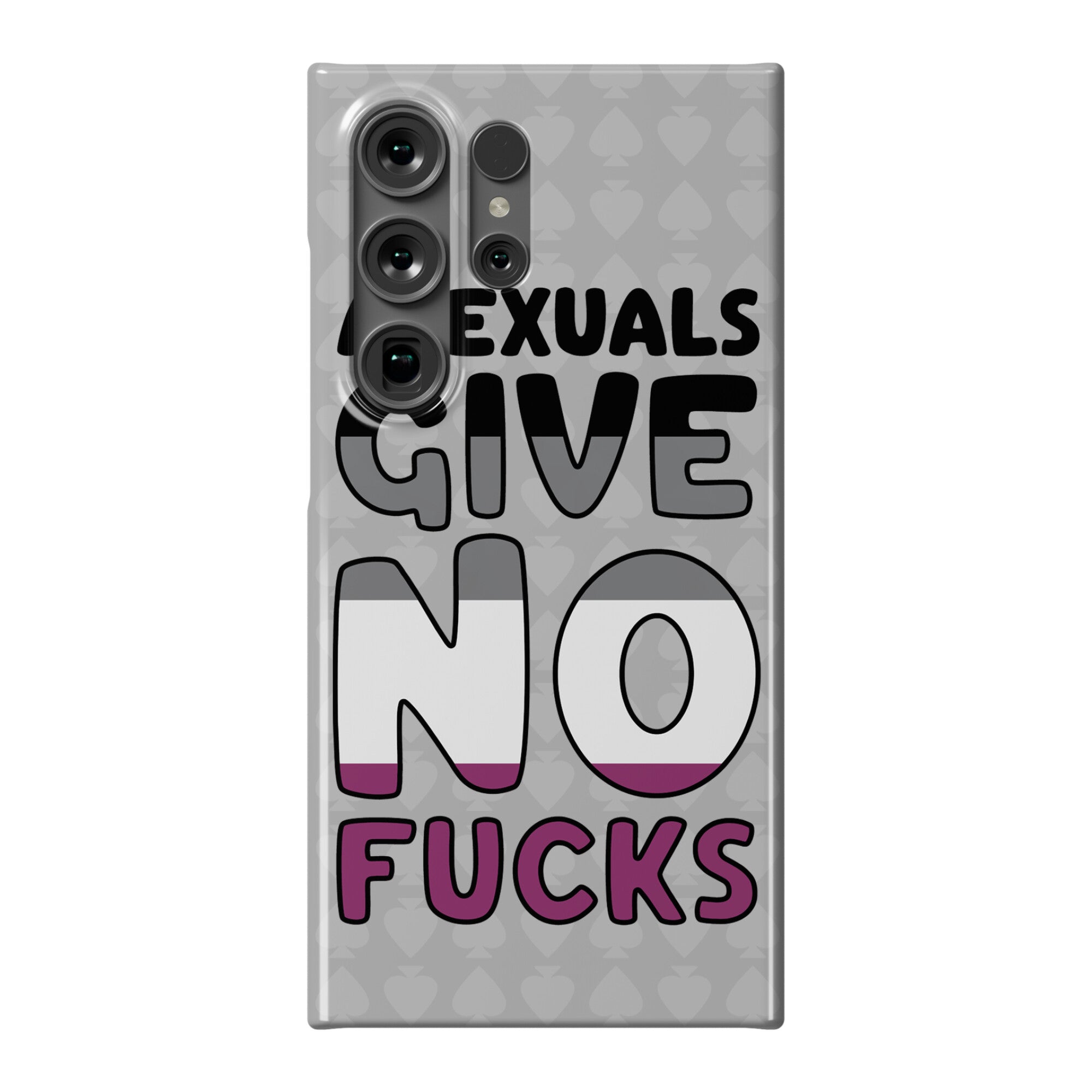 Asexuals Give No Fucks Phone Case